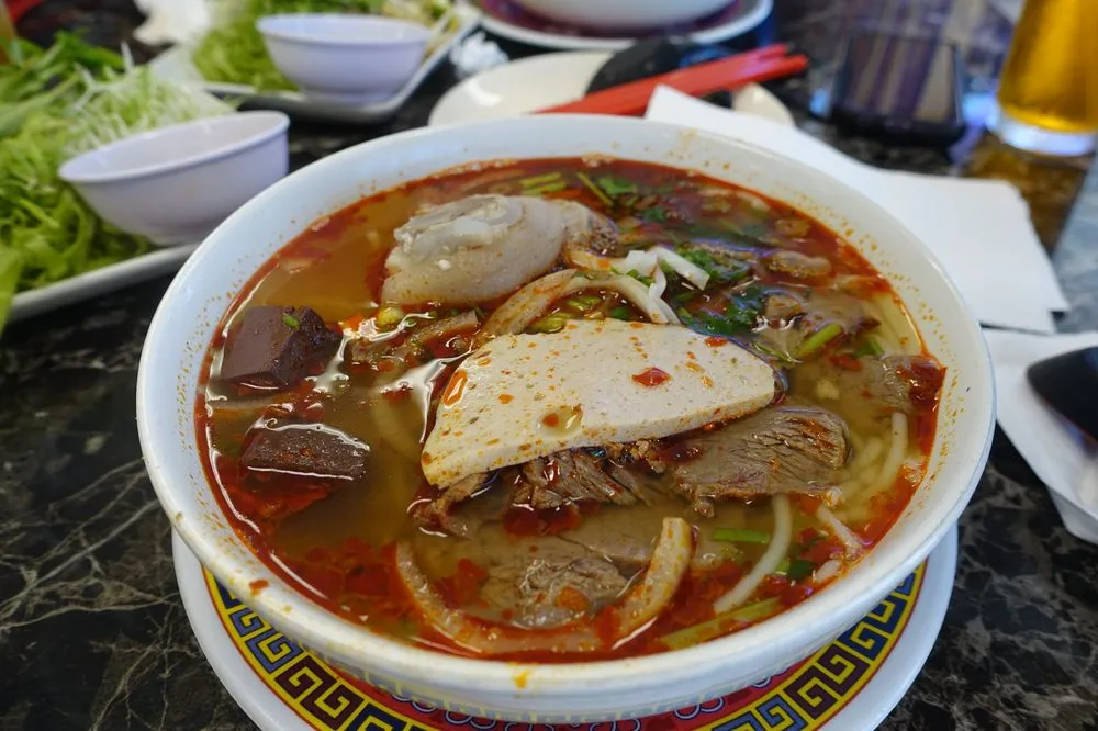 Bun bo hue aka spicy noodles